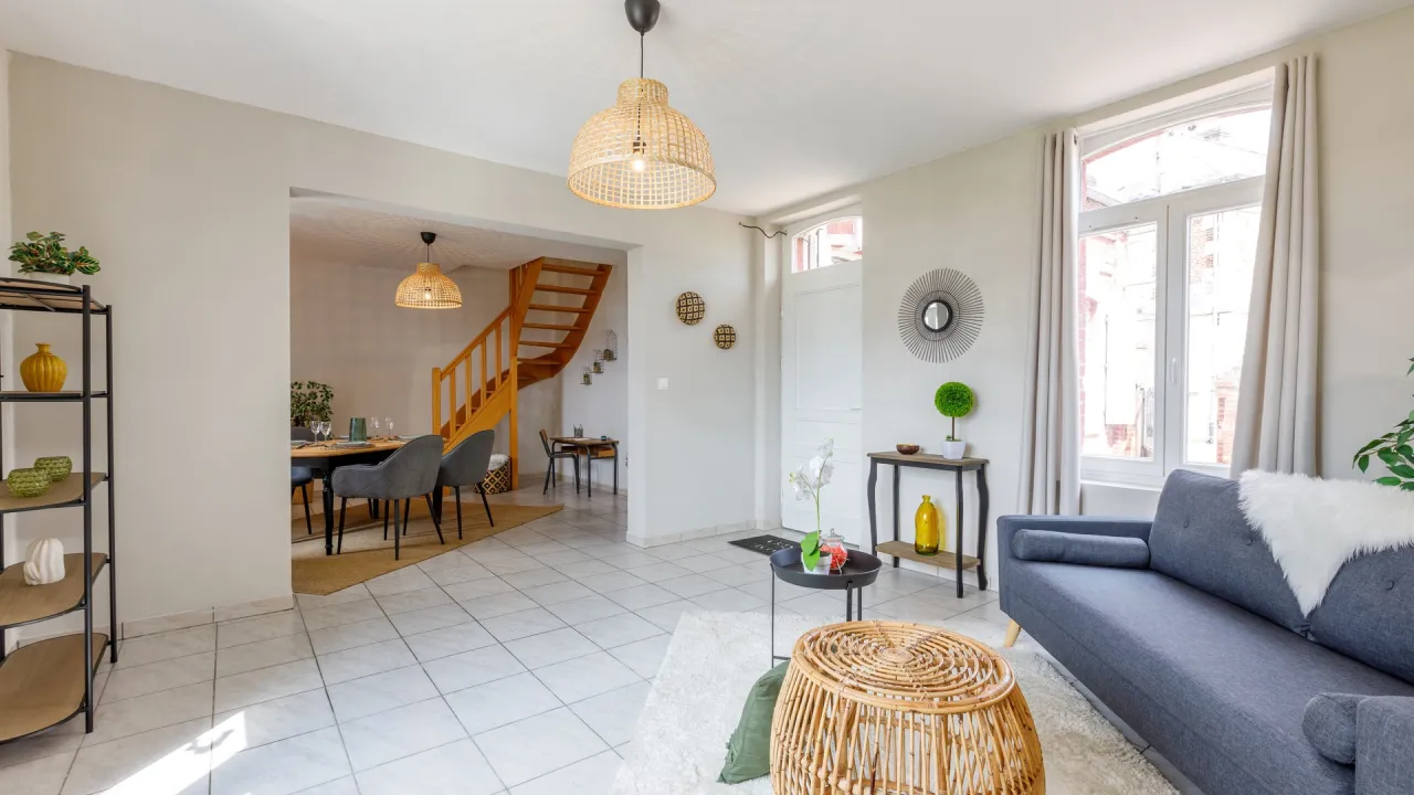 Maison de village - Mise en ambiance de biens vides - Béhéricourt (60)