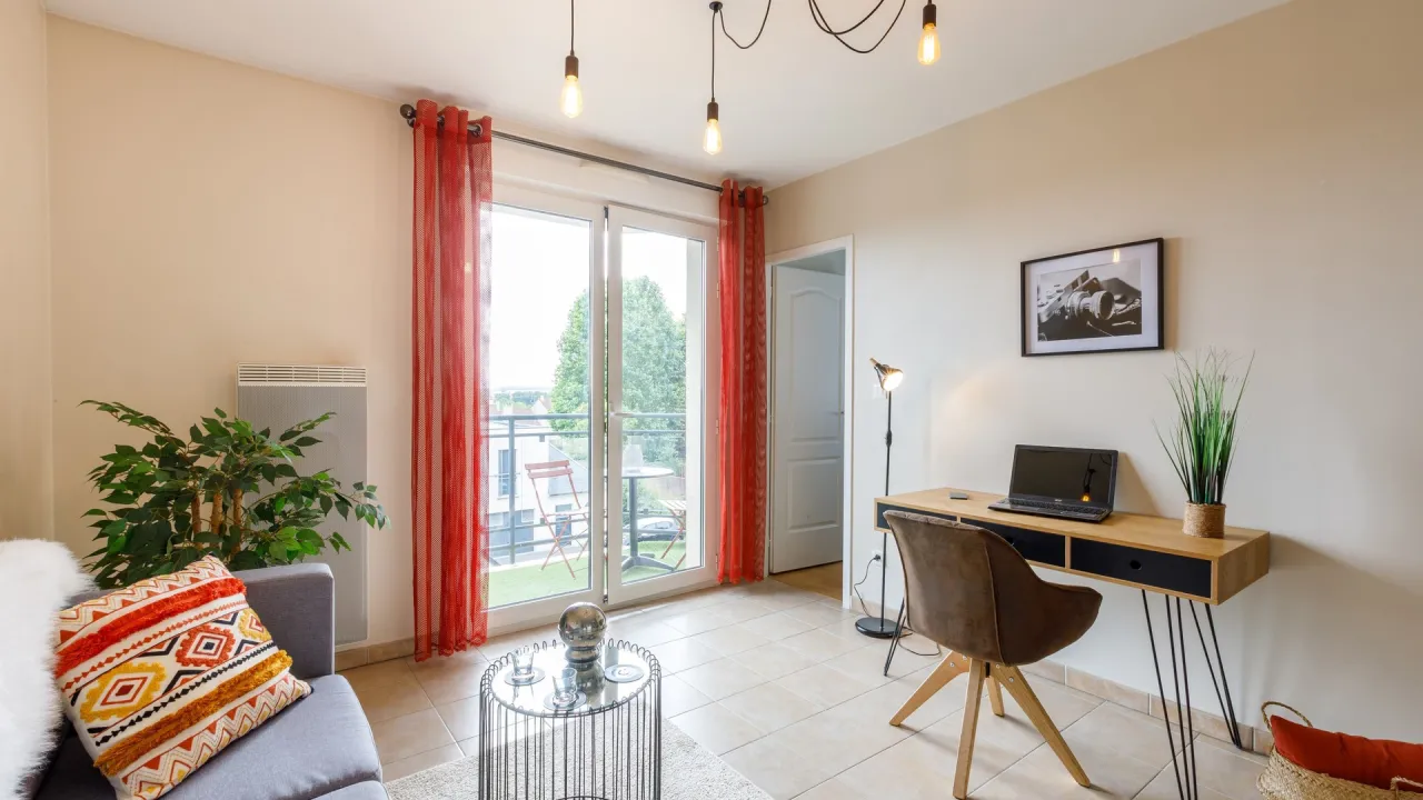 Studio T1bis - Mise en ambiance de biens vides - Amiens (80)