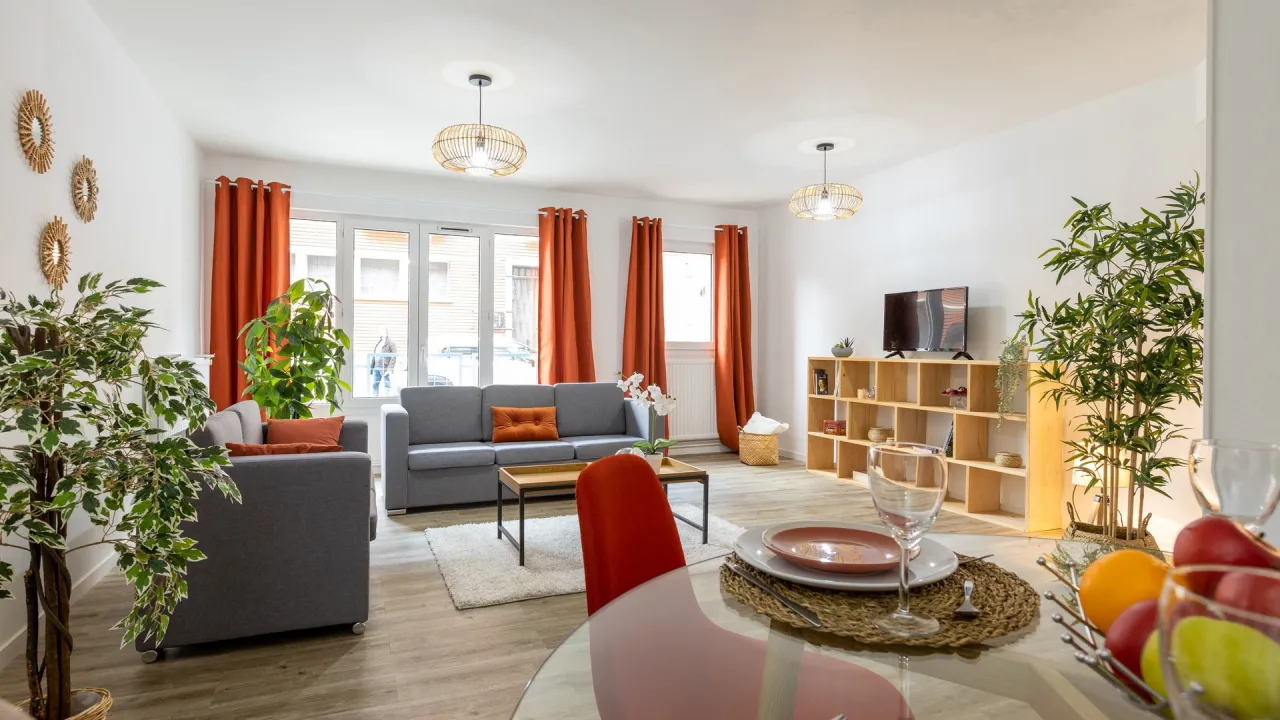 Appartement T4 - Mise en ambiance de biens vides - Amiens (80)