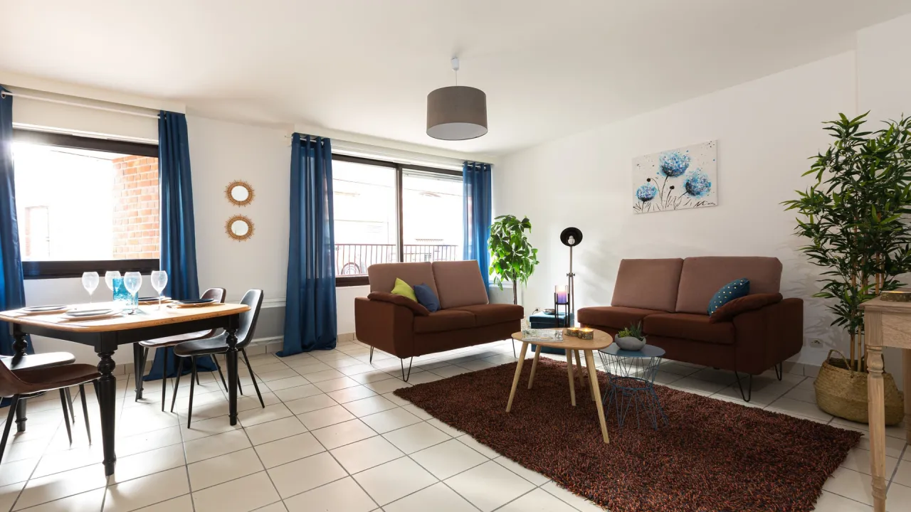 Appartement T3 - Mise en ambiance de biens vides - Amiens (80)