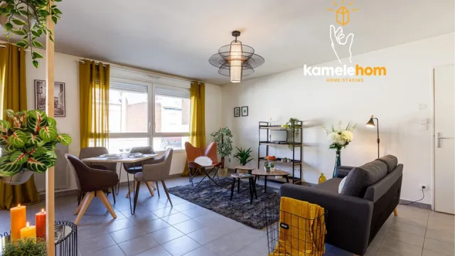 Appartement T3 - Mise en ambiance de biens vides - Amiens (80)