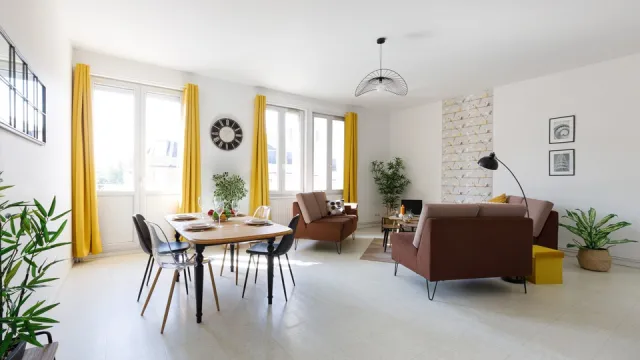 Appartement T4 - Mise en ambiance de biens vides - Amiens (80)