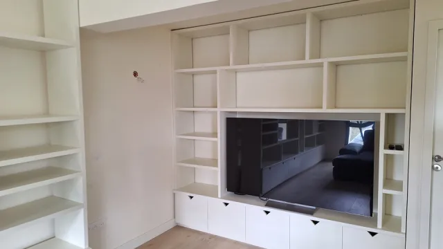 Bibliothèque - TV - Amélioration de vos espaces - Amiens, Chemin de Halage (80)